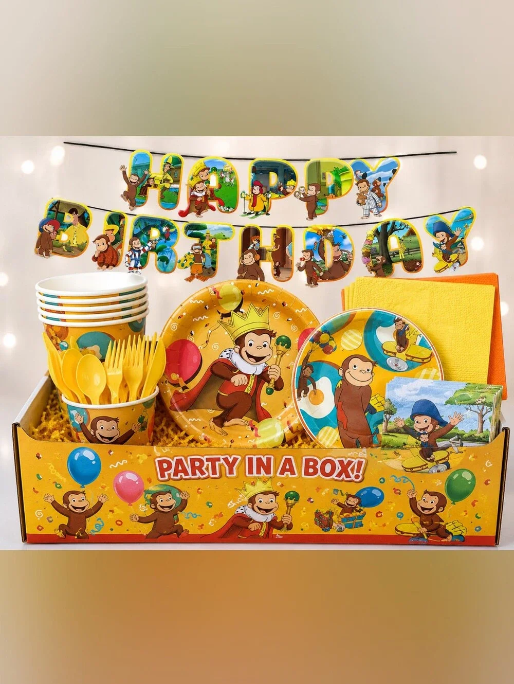 Curious George Party In A Box!
